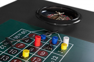 Многофункциональный игровой стол 6 в 1 DBO «Tornado» (черный)