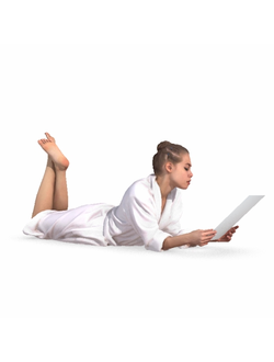 пляж Девушка лежит Spa Sum Wom RtLie 1103