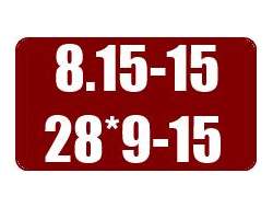 Шины 8.15-15 (28*9-15)