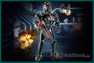 # 75526 Сборная Фигура «Элитный Пилот Истребителя СИД» / “Elite TIE Fighter Pilot” Buildable Action Figure (2017)