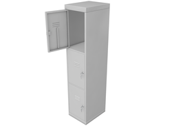 Шкаф для раздевалок металлический 185х40х50 (см)