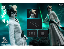 ПРЕДЗАКАЗ - Улькиорра Сифер (Блич, Bleach) - Коллекционная фигурка 1/12 Broken Face Corps Ulquiorra (CZ001) - Hammer Model Play ?ЦЕНА: 10600 РУБ.?
