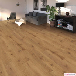 Декор ламината Haro Tritty 100 Дуб Альпийский Натур 542069 в интерьере