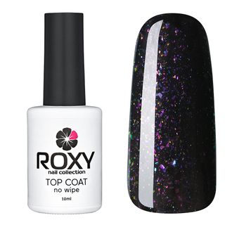 Топ без липкого слоя с шиммером - TOP COAT no wipe Т03 shine (10 ml)