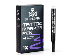 Трансферный маркер AVA SKULLDNA Tattoo Marker Pen