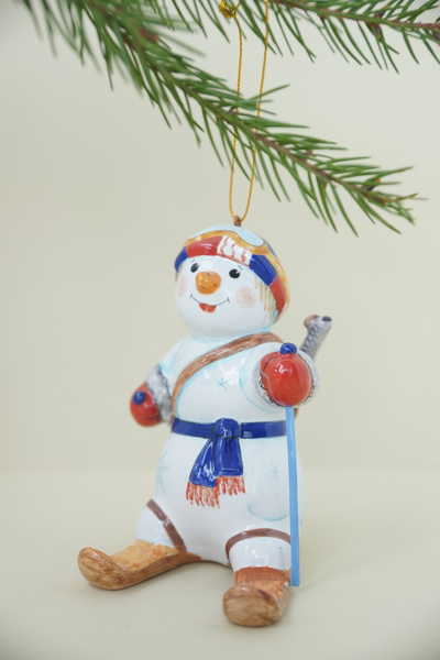 Снеговик с ружьем