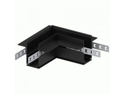 Feron Соединитель угловой для магнитного встраиваемого шинопровода, черн. LD2004 41980