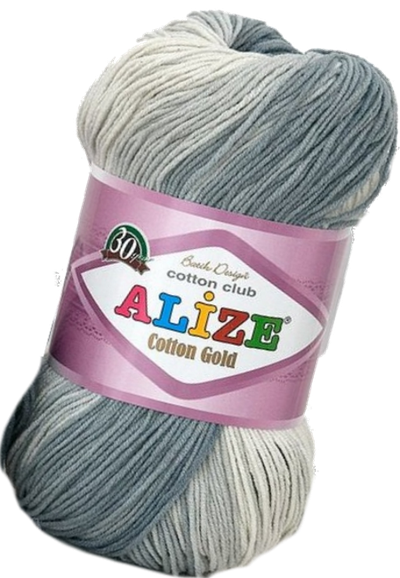 Cotton Gold Batik (Alize) пряжа цвет №2905