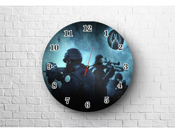 Часы "Counter-Strike, CS GO, Контр Страйк" №1