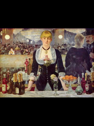 Купить греющую картину с фото репродукции Мане Бар