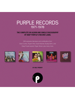 Deep Purple Purple Records 1971-1978 Иностранные книги о музыке