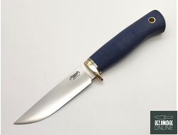 Нож Partner Эксперт сталь N690 синяя микарта
