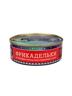 Фрикадельки из сиговых пород 240 гр ГОСТ 12161-2006 срок годности: 24 мес (ключ)