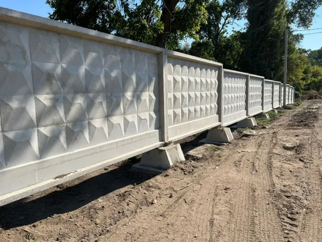 Купить панель забора ПО-2 завод ЖБИ СМК-1