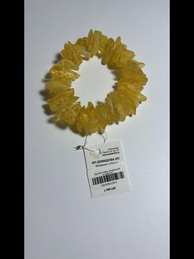 браслет из янтаря