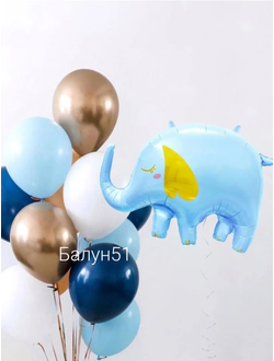 10 шаров на грузе + фигура