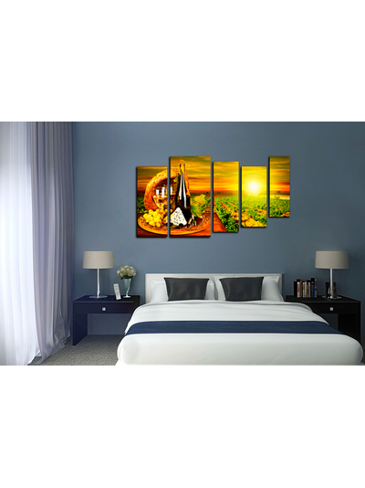 Модульная картина "Прекрасный урожай"