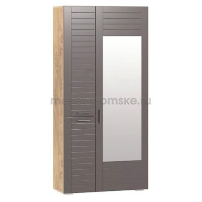 ЗС051 Шкаф для одежды Livorno (Ливорно) - 013.36 с зеркалом. Размер: 952х1980х380