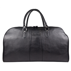 Кожаная дорожная сумка Campelli black (арт. 4014-01)