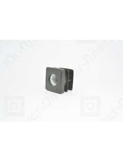 Купить заглушку 25х25 мм с гайкой М10