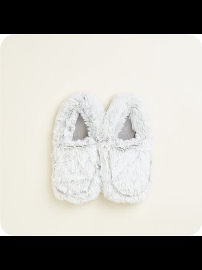Тапочки-грелки для ног MARSHMALLOW (серые)