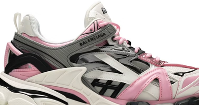 Кроссовки Balenciaga Track.2 Sneaker White Grey Pink