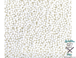 Посыпка декоративная "Шарики белые", 50 гр