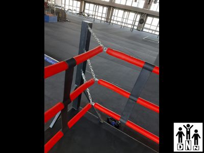 Канаты для ринга боевой зоны цена за 1м.п. DNN (кожа)