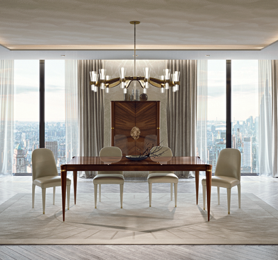 СТОЛ ПРЯМОУГОЛЬНЫЙ РАСКЛАДНОЙ ELLIPSE АРТ.9010 (L250/350*P115*H80) FRANCESCOPASI