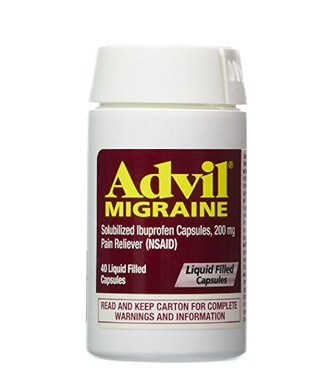 Advil Migraine Liquid Filled Capsules - Обезболивающее средство от мигрени и головной боли