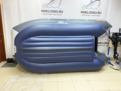 Ривьера Компакт 2900 НДНД светло-серый/синий комби - MNELODKU.RU