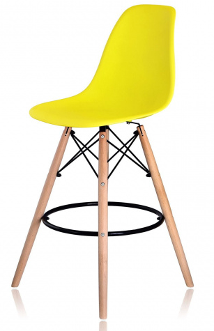 Барный стул N-11 LongMold BR  желтый