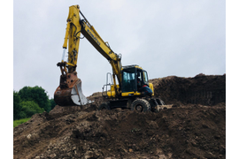 КОЛЕСНЫЙ ЭКСКАВАТОР KOMATSU PW170