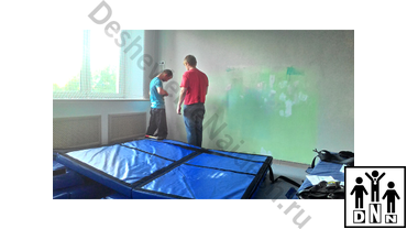 Мягкая защита (маты протекторы) на стены