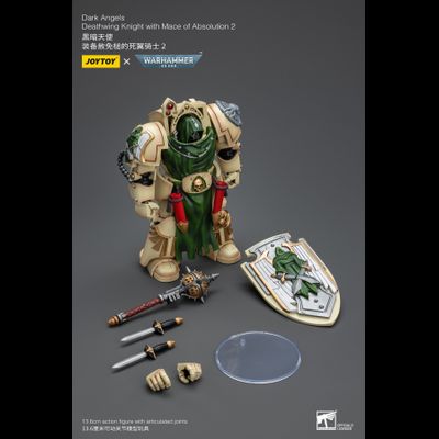 Терминатор Крыла Смерти Темных Ангелов (Warhammer 40k) - КОЛЛЕКЦИОННАЯ ФИГУРКА 1/18 Dark Angels Deathwing Absolution 2 (JT9213) - JOYTOY