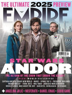 Empire Magazine January 2025 Andor Star Wars Cover, Иностранные журналы, Intpressshop