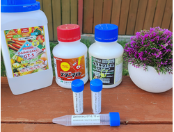 Набор № 4.1 от КЛЕЩЕЙ  на 20л воды (акарициды: Дабл фейс, Стармайт + антистресс Дайхосаку)