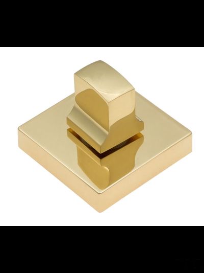 Фиксатор поворотный на квадратном основании Fratelli Cattini WC 8-OLV полированная латунь