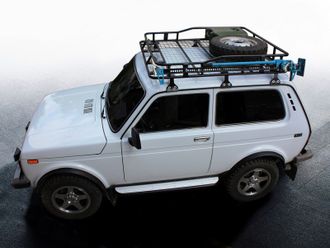 Багажник экспедиционный Нива 3D