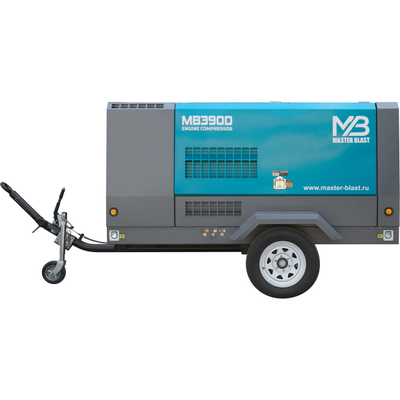 Винтовой компрессор Master Blast MB-390D-10 (дизельный)