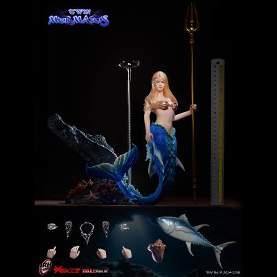 Русалка (версия со светлой кожей) - Коллекционная фигурка 1/6 Mermaid Sharleze Human Skin (PL2024-225B) - TBLeague