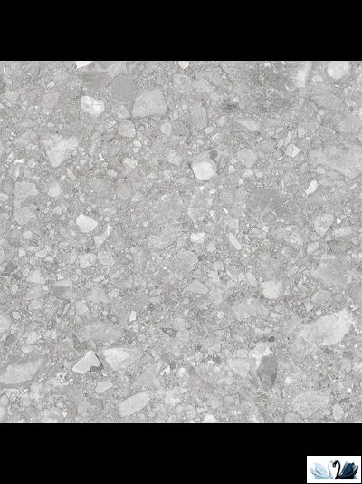 Керамогранит Zerde Tile Palladino light grey 60х60 см матовый