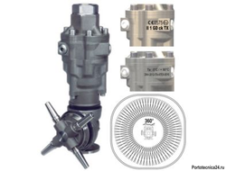 Насадка для мойки емкостей А80 R с гидроприводом; 100 л/мин; 100 бар; (нерж). вход 3/4"г ATEX