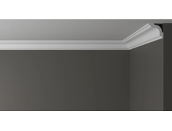 Потолочный плинтус DECOR-DIZAYN DD42, из дюрополимера, под покраску, ударопрочный, 2 метра