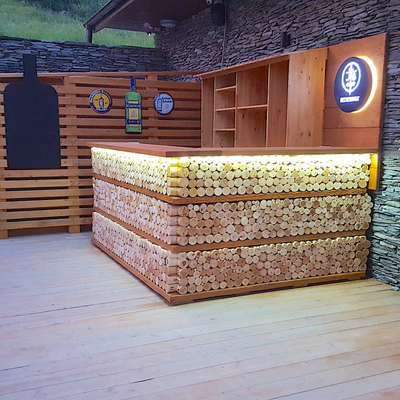 барная стойка, стойка в бара, стойка для бара, барная мебель, ресепшн, угловая стойка, эко стиль