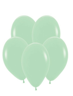 Пастель. Макарунс. Светло мятный. "12" дюймов