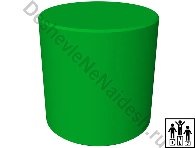 Мягкий модуль цилиндр 300х300