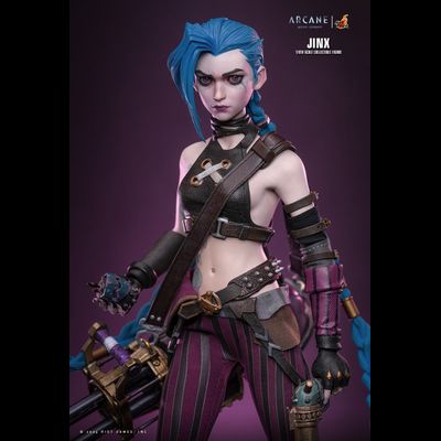 ПРЕДЗАКАЗ - Джинкс  (Аркейн, Лига Легенд) - Коллекционная ФИГУРКА 1/6 &quot;League of Legends: War of Two Cities II&quot; Jinx (TMS137) - Hot toys ?ЦЕНА: 43900 РУБ.?
