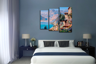 Модульная картина "Горный народ"