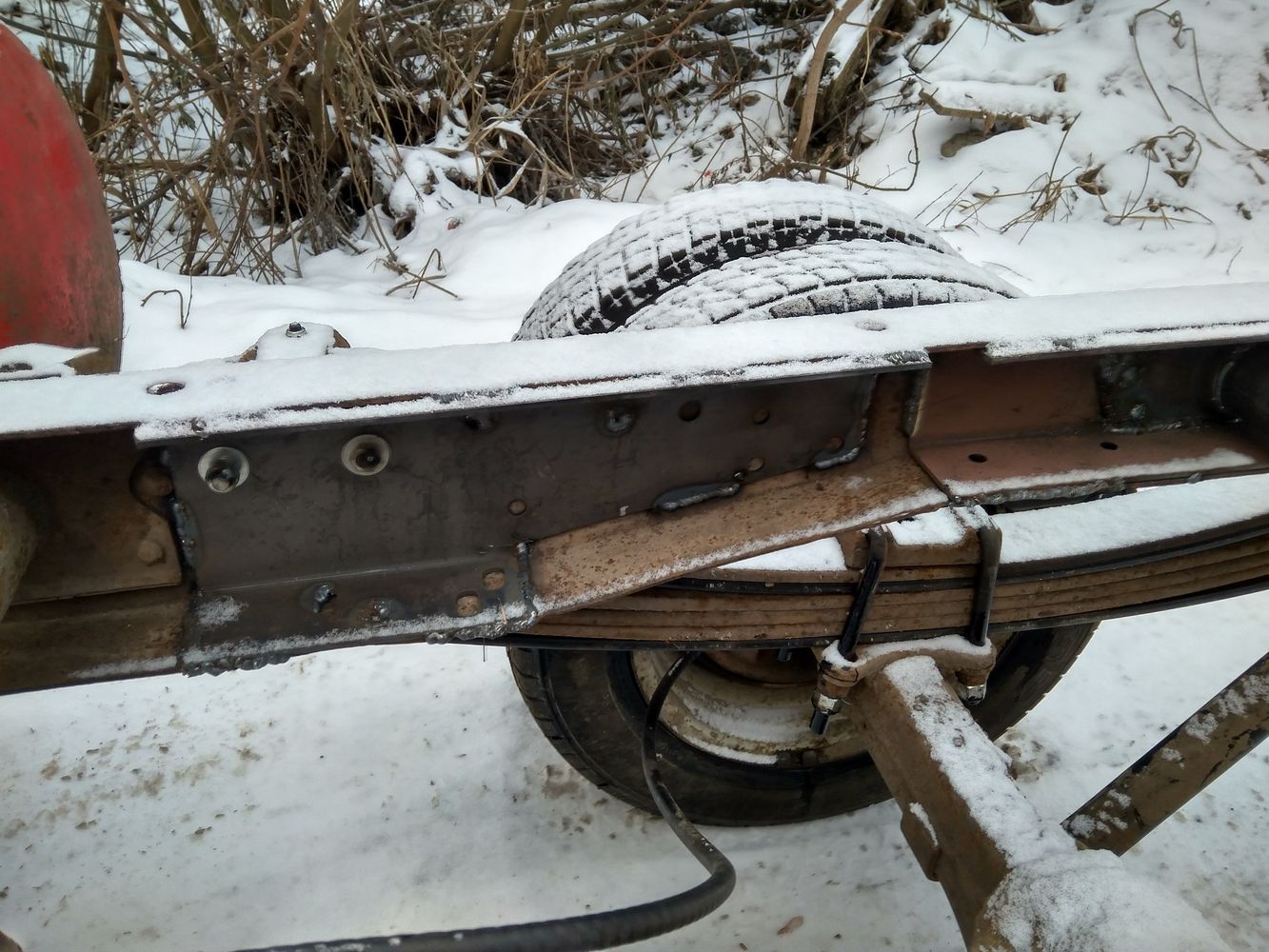 усилитель рамы газ 3307